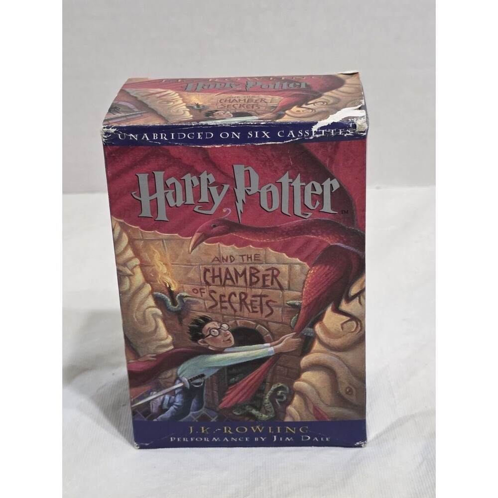 Harry Potter and the Chamber of Secrets by J. K. Rowling Cassettes